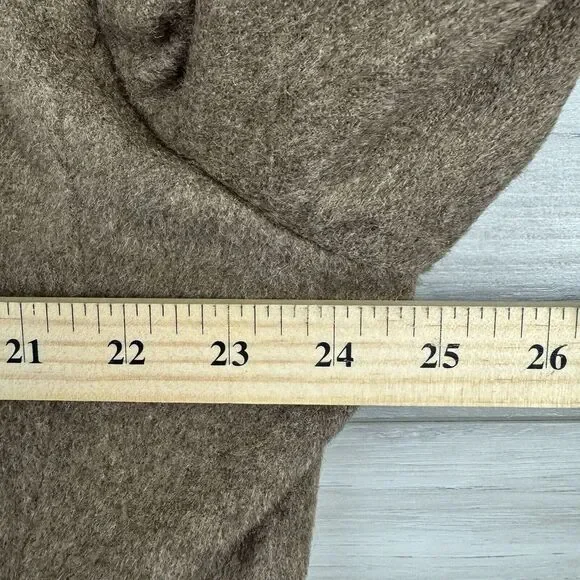 Jos A‎ Bank Jacket Brown 100% Camelhair Sport Coat Blazer 46L Heavy Winter Warm